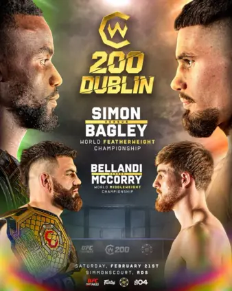 Cage Warriors 200: Simon vs. Bagley
