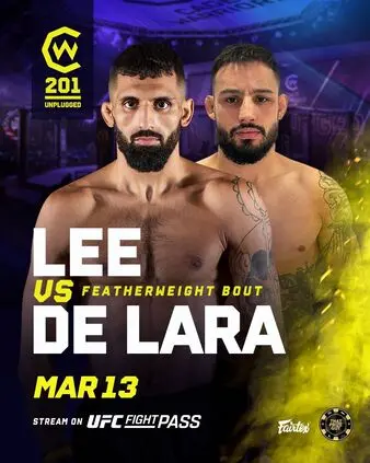 Cage Warriors 201: Lee vs. De Lara