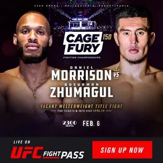 CFFC 150: Zhumagul vs. Morrison