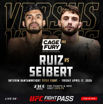CFFC 153: Seibert vs. Ruiz