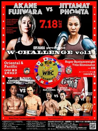 W-Challenge vol.1: Fujiwara vs. Phomta