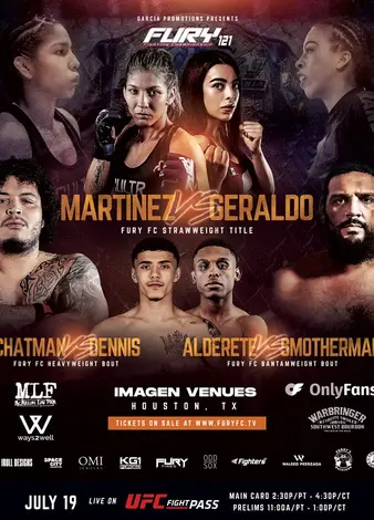 Fury FC 121: Martinez vs. Amaro