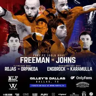 Fury FC 123: Freeman vs. Johns