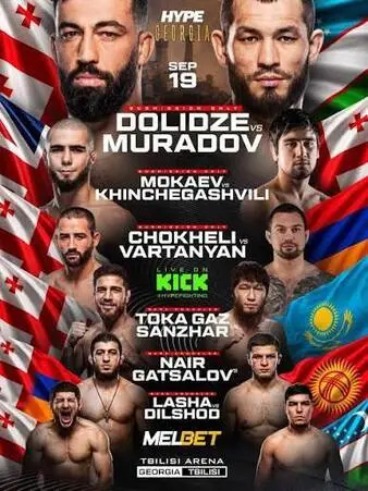 Hype FC: Dolidze vs. Muradov