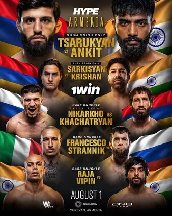 Hype FC: Tsarukyan vs Ankit