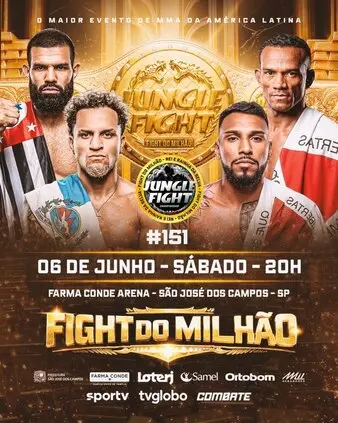 Jungle Fight 151: Fight do Milhão - Welterweight Semifinals