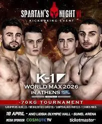 K-1 WORLD MAX 2026 in Athens