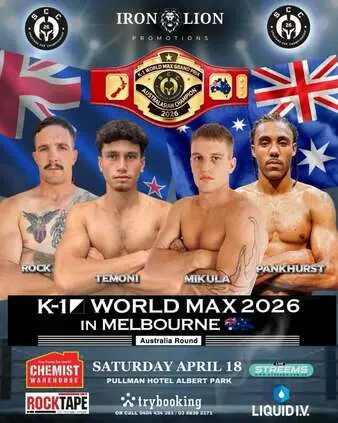 K-1 WORLD MAX 2026 in Melbourne
