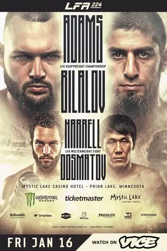 LFA 224: Adams vs Bilalov