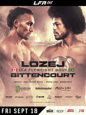 LFA 242: Lozej vs. Bittencourt