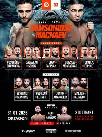 OKTAGON 83: Samsonidse vs. Machaev