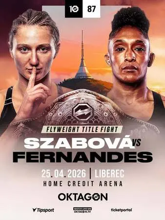 OKTAGON 87: Szabová vs. Fernandes