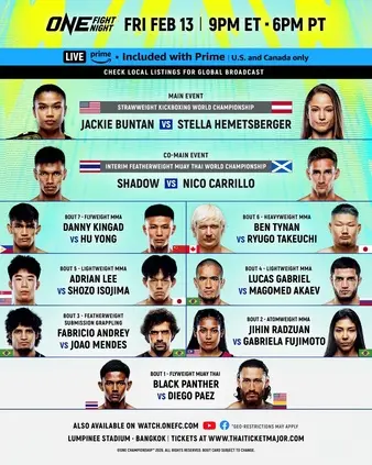 ONE Fight Night 40: Buntan vs. Hemetsberger 2