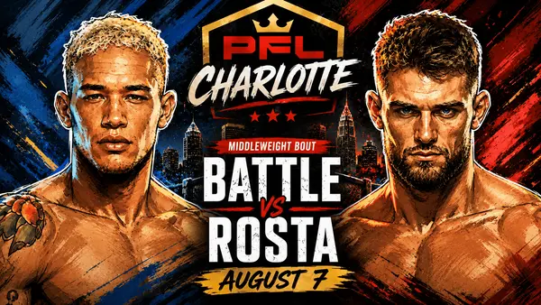 PFL Charlotte: Battle vs. Rosta