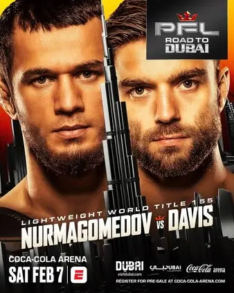 PFL Dubai: Nurmagomedov vs. Davis