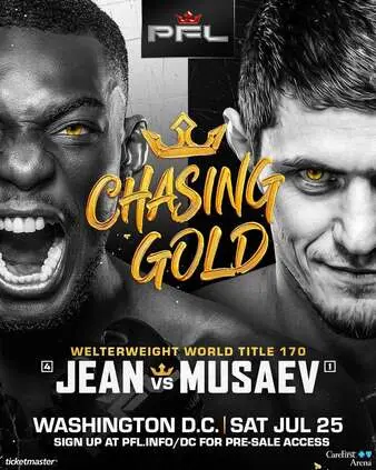 PFL Washington DC: Jean vs. Musaev