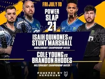 Power Slap 21: Quinones vs. Marshall