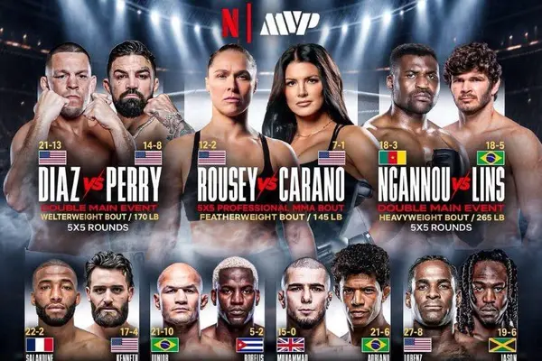 MVP MMA 1: Rousey vs. Carano