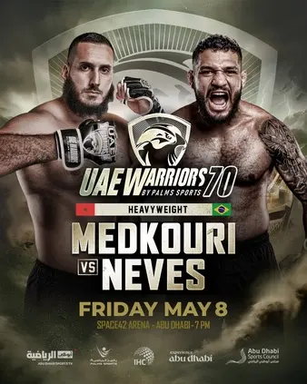 UAE Warriors 70: Medkouri vs. Neves