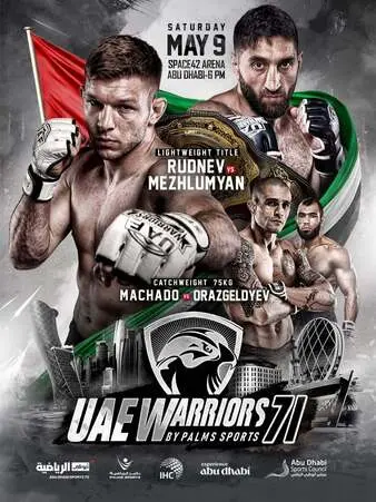 UAE Warriors 71: Rudnev vs. Mezhlumyan