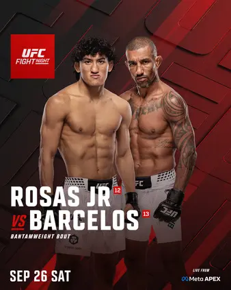 UFC Fight Night: Rosas Jr. vs. Barcelos